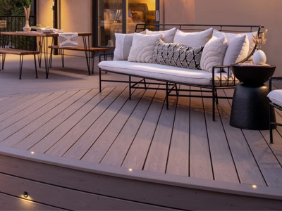 Trex composite decking